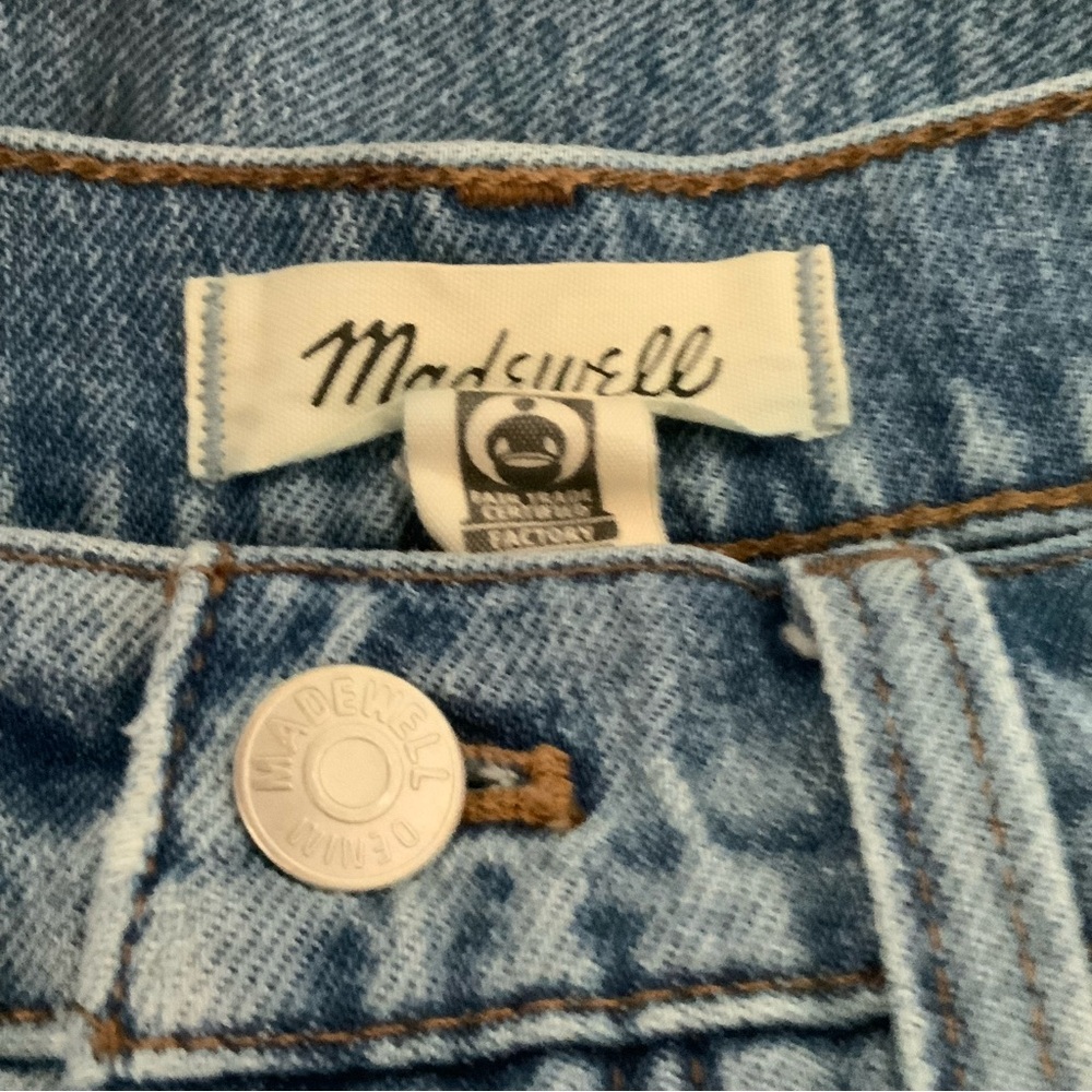 MADEWELL Jeans The Perfect Vintage Blue Size 27T - Picture 8 of 10